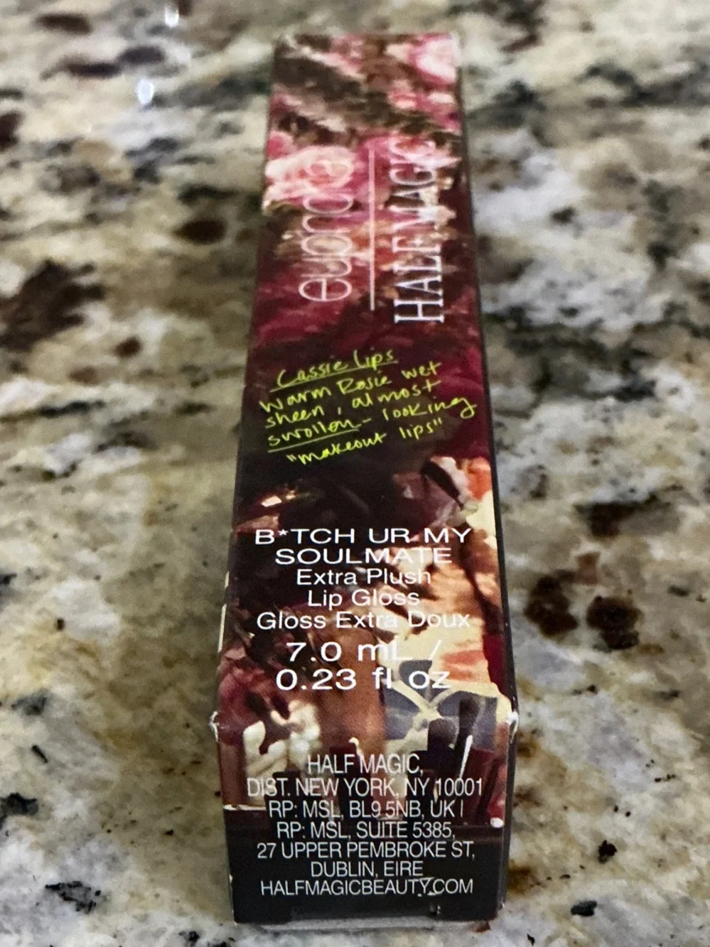 Euphoria x Half Magic “B*tch Ur My Soulmate” Extra Plush Hydrating Lip Gloss